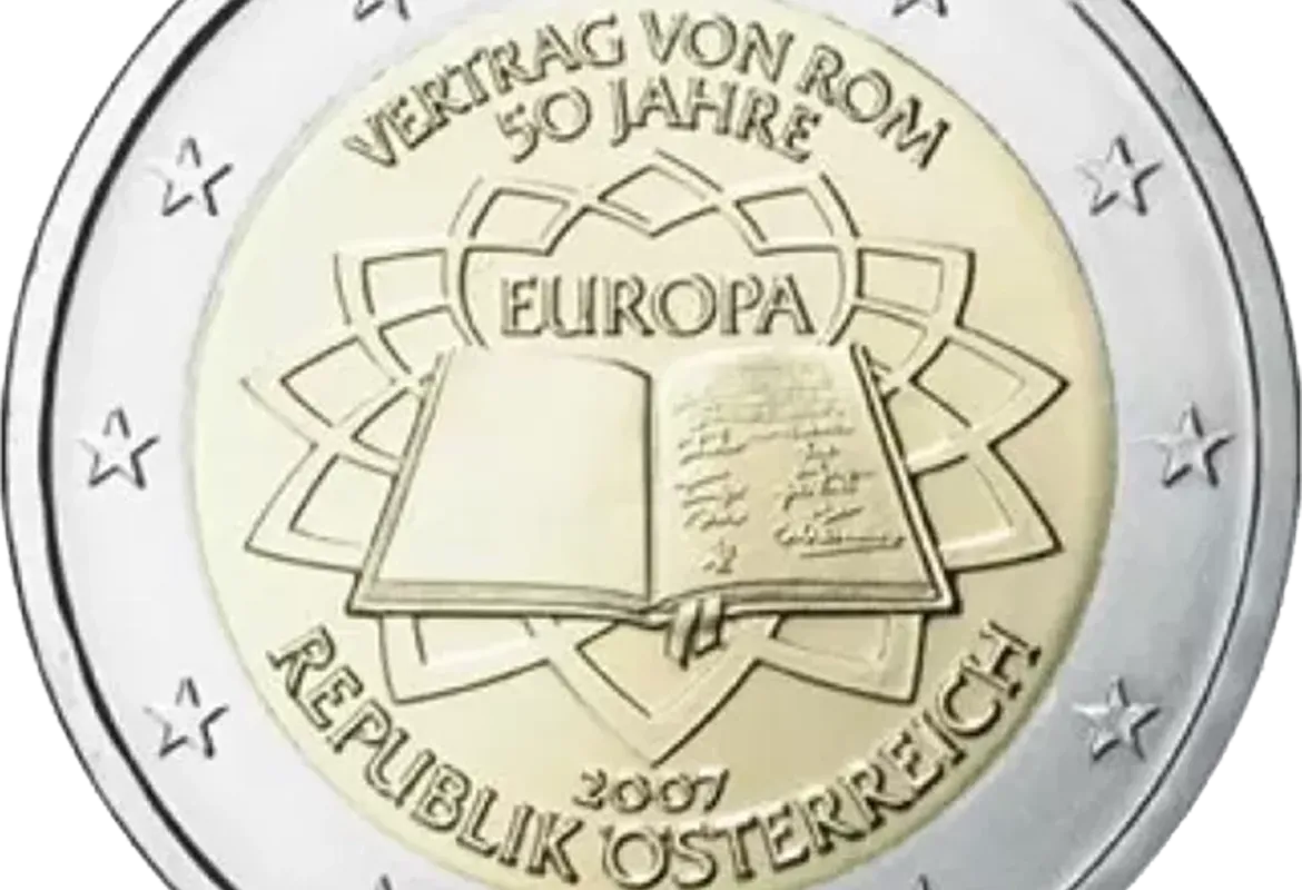 Autriche 2004, 2 euros 50 ans du traité de Rome