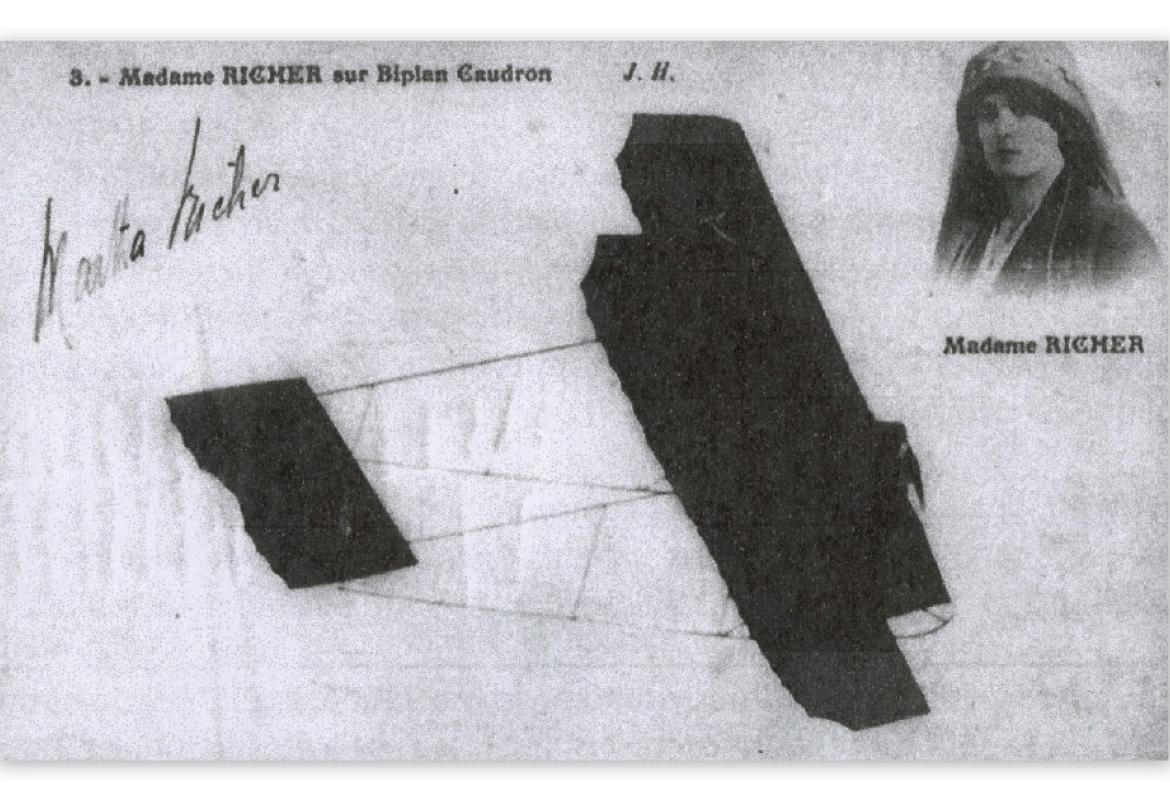Marthe Richard, aviation et maisons closes
