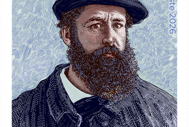 timbre Claude Monet 