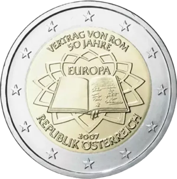 Autriche 2004, 2 euros 50 ans du traité de Rome